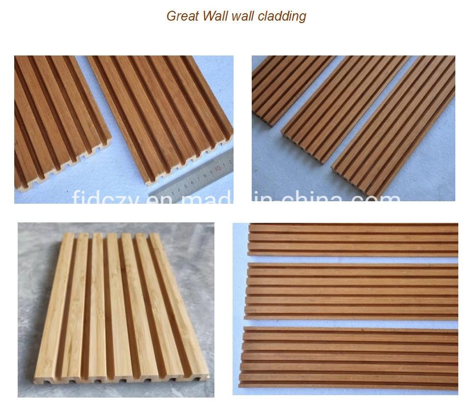 Exterior Fireproof Bf1 Building Material Home Decoration Bamboo Wall Paneling/Cladding/Panel