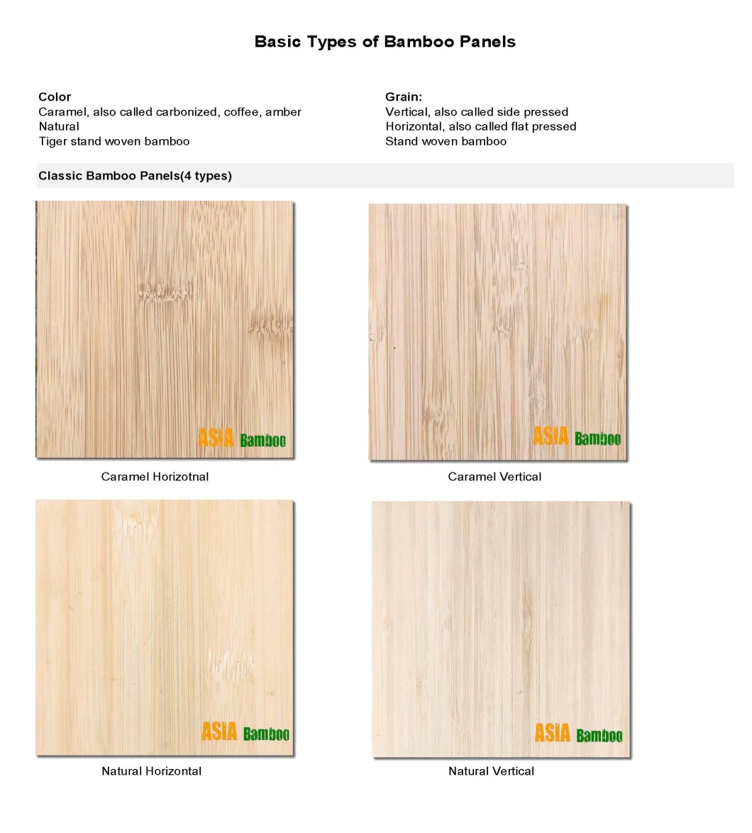 2440X1220X19mm Natural Color Horizontal Grain 3 Ply Crossed Bamboo Panels, Bamboo Furniture Boards, Bamboo Timber, Laminated Bamboo Boards