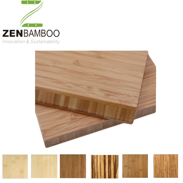 3 Ply Strand Woven Natural Color Bamboo Panel for Countertop