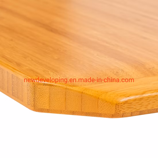 거실 홈 조정 가능한 워크스테이션 대나무 코너 테이블 책상