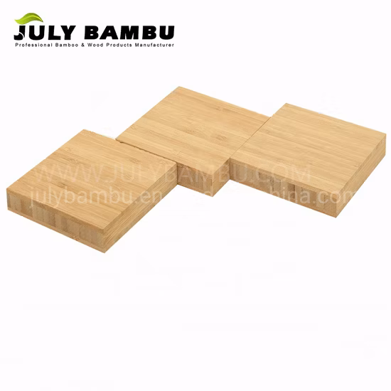 조리대용 천연 색상의 5겹 수직 대나무 합판 패널